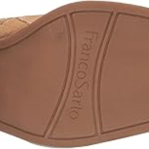 NEW FRANCO SARTO Stevie Suede Heel Booties Heel Booties beige for women 462tn - Picture 6 of 7